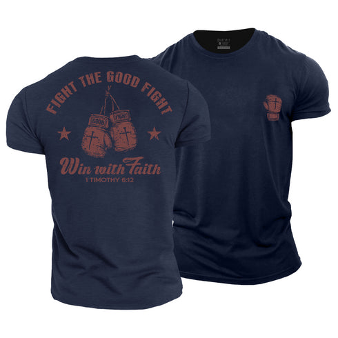 Men's Fight The Good Fight Cotton T-Shirt